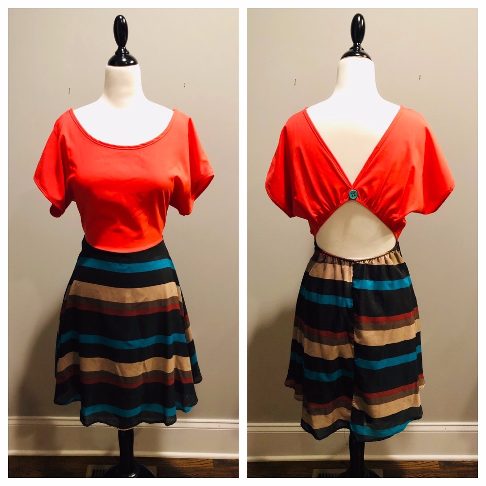 Button Back Dress